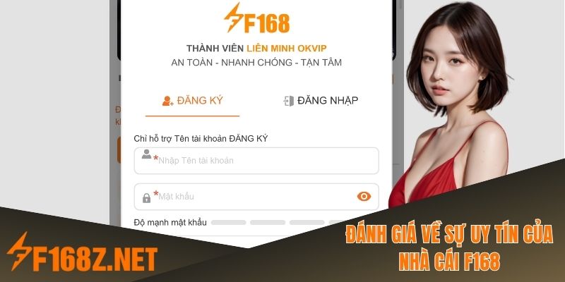 Đánh giá về sự uy tín của nhà cái F168